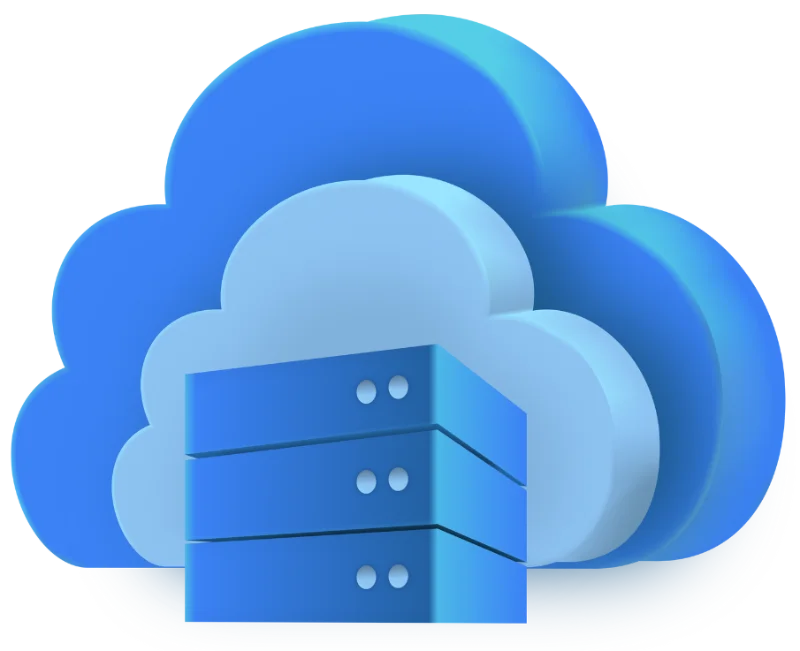 servidores en un nube